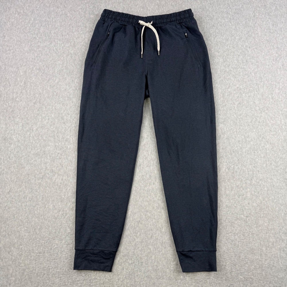 Vuori Jogger Mens Large Blue Gray Ponto Performance V438 Athletic Sweatpants Gym